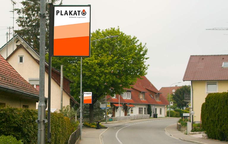 saubere plakatierung gemeinde