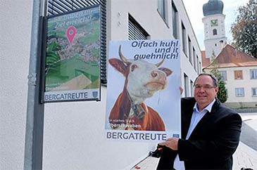 plakatieren gemeinde bergatreute